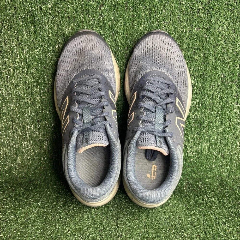 New Balance 520 V7 Breathable Comfort Athletic Running Shoe Blue Womens Size 9.5
